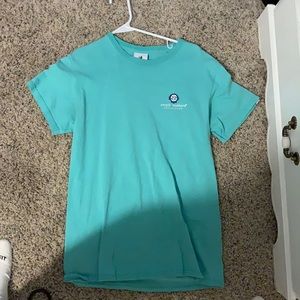 Cute funny teal Simply southern shirt size small